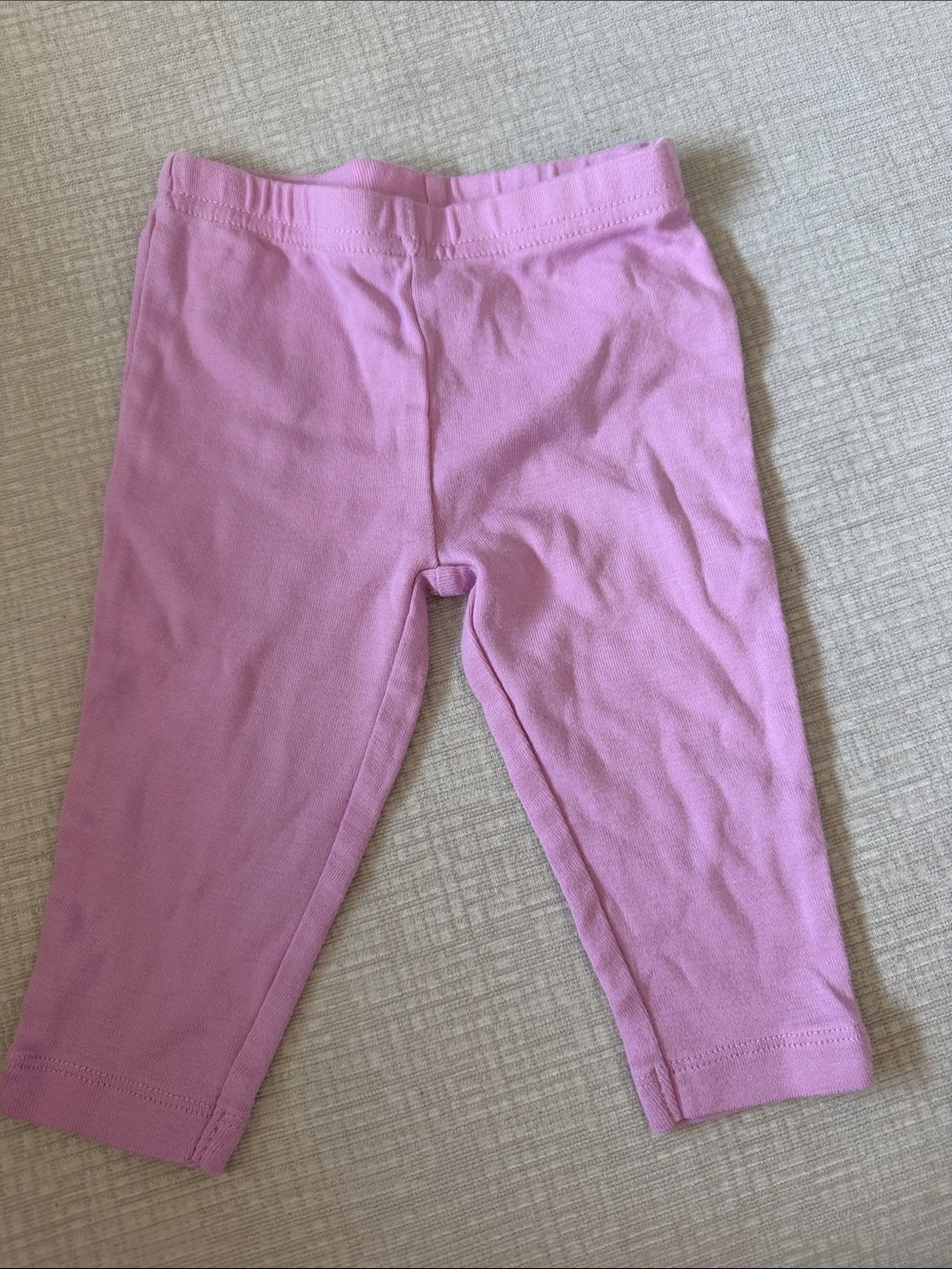 Carter's Light Pink Baby Girls Cotton Leggings
